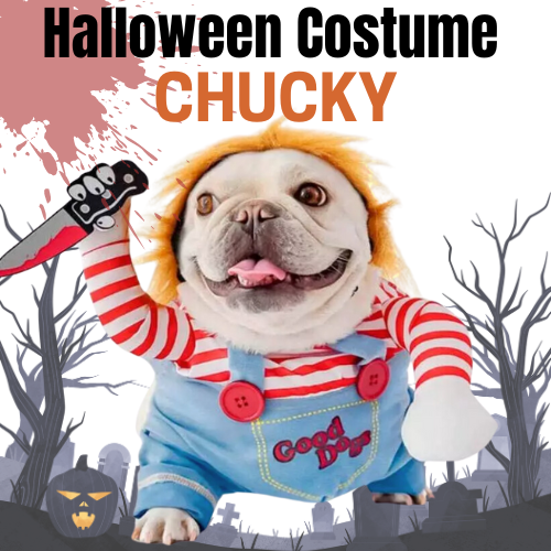 Chucky Halloween Pet Costume