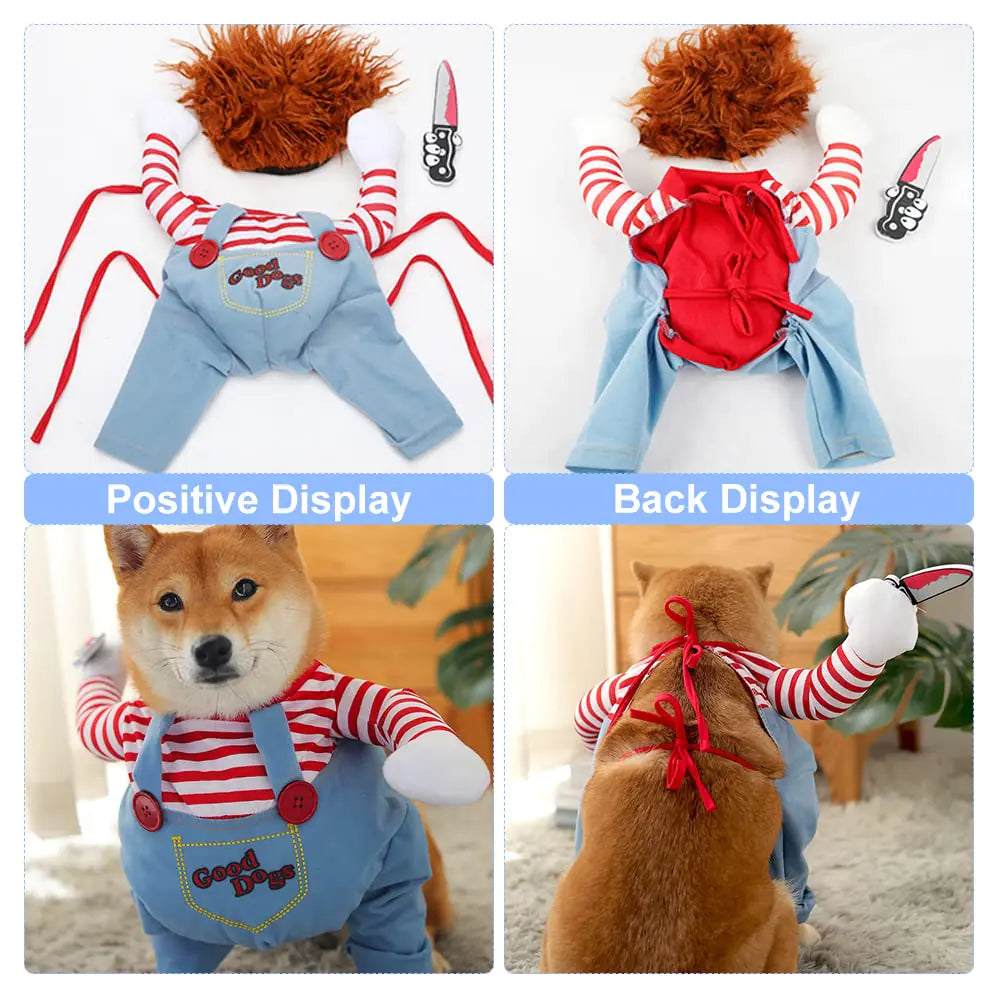 Chucky Halloween Pet Costume