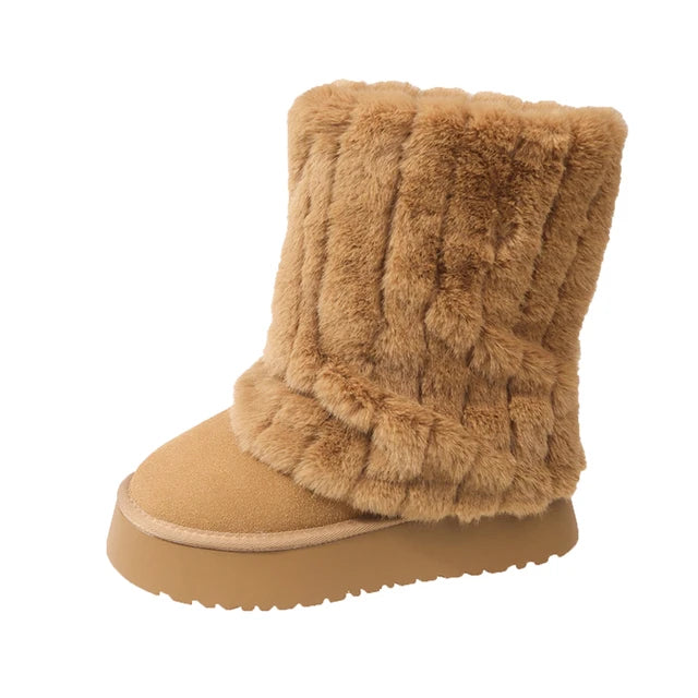 UGGIE - Thick Soled Snow Boots