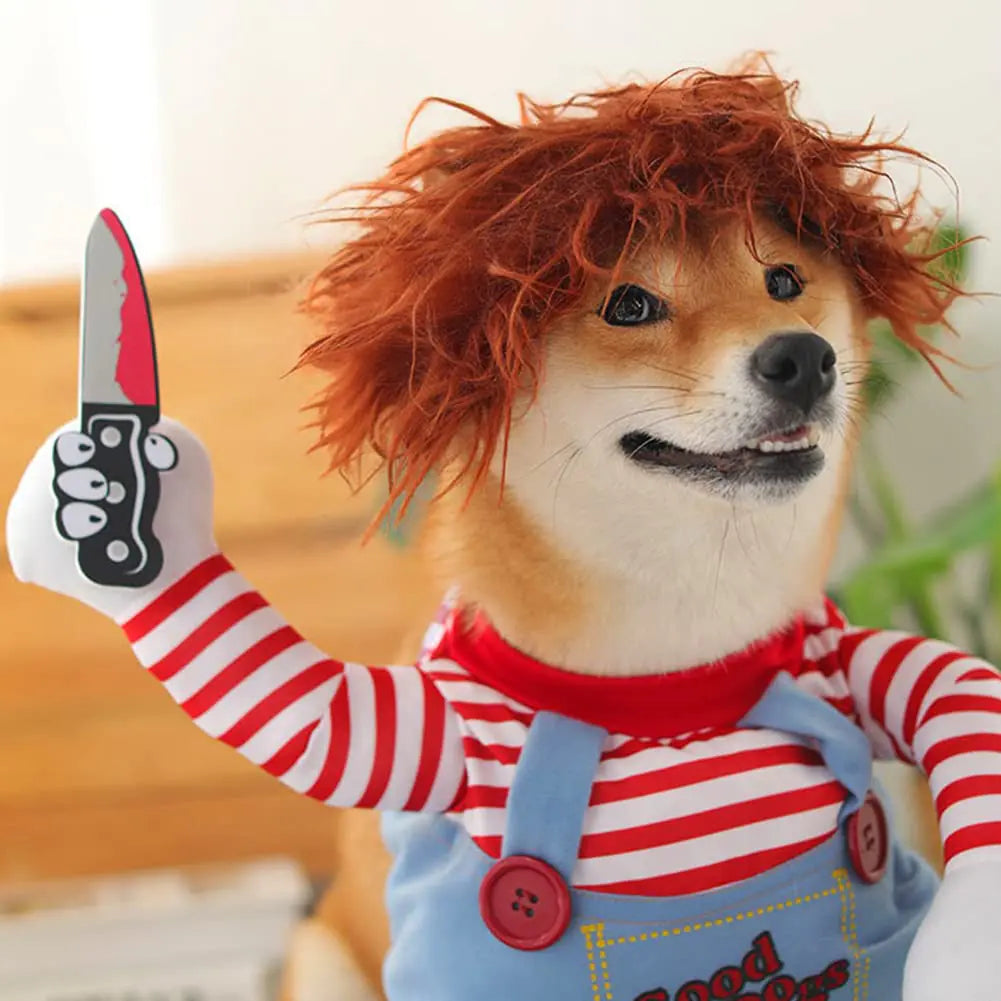 Chucky Halloween Pet Costume