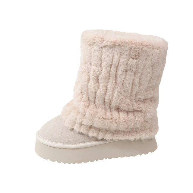 UGGIE - Thick Soled Snow Boots